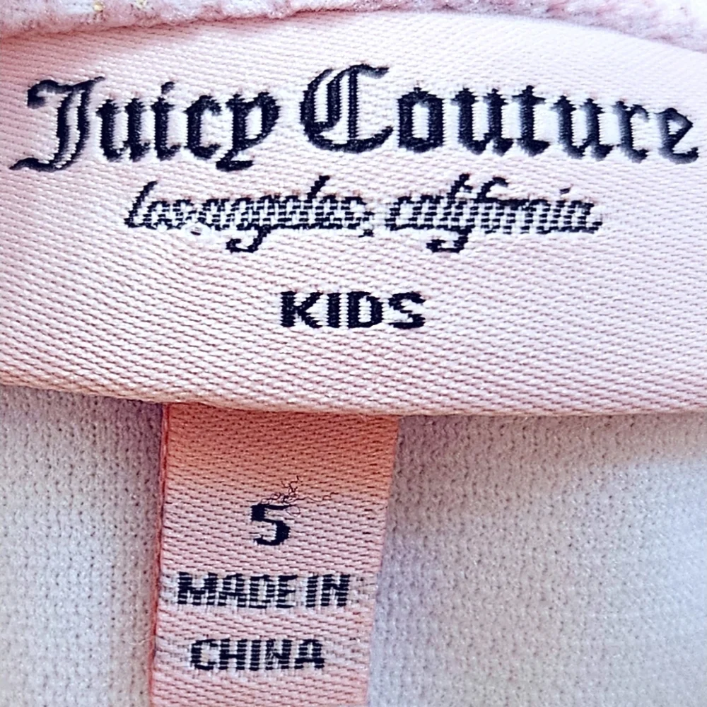 Juicy Couture Kids Crown Sequins Flutter Sleeve Tiny Dots Swimsuit, 5